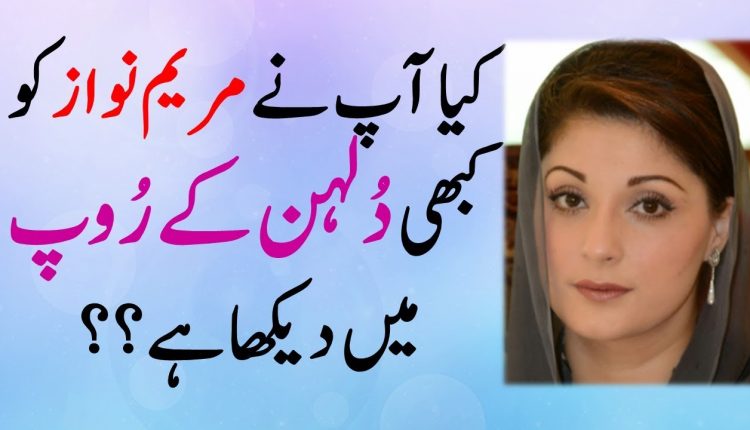 Maryam Nawazs Wedding Pics DSLR Guru