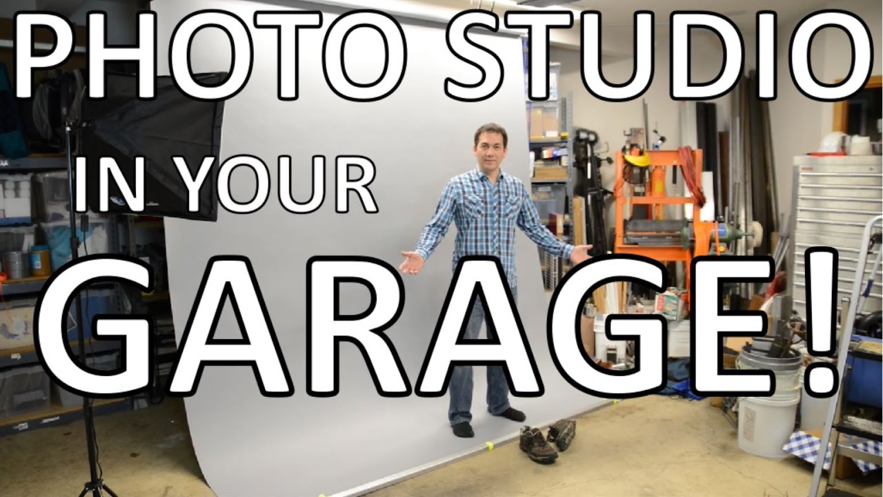 Build a Professional Photo Studio in your Garage!
