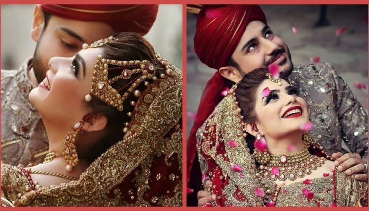Beautifull Bride and Groom Stylish Photoshoot Amaizing Heart Touching Style 2018-19