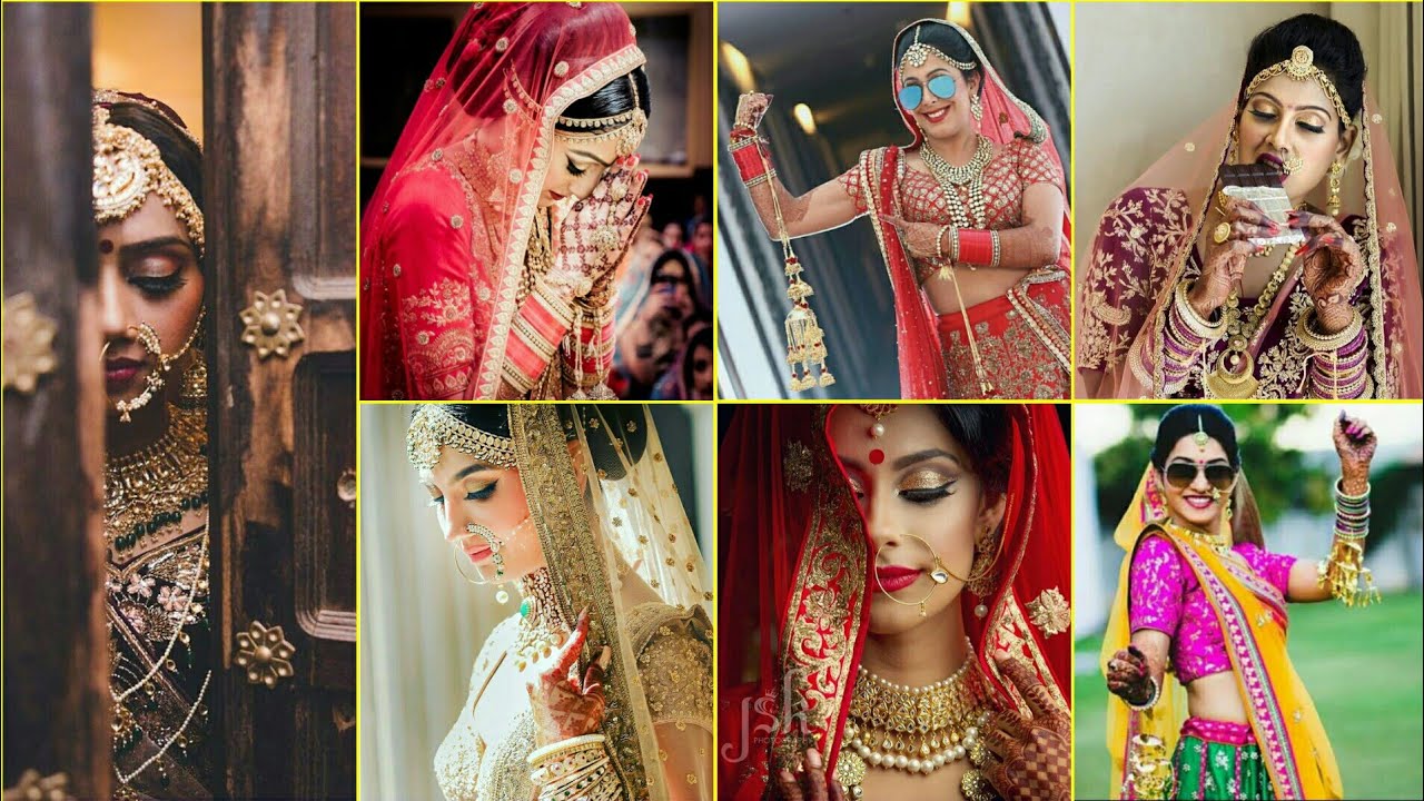 Posing Ideas For Indian brides | Indian Brides Photoshoot ideas | Indian wedding photoshoot ideas