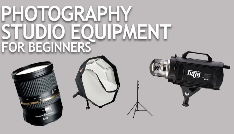 Photography Studio Equipment for Beginners