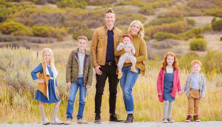 Beautiful fall family photo session