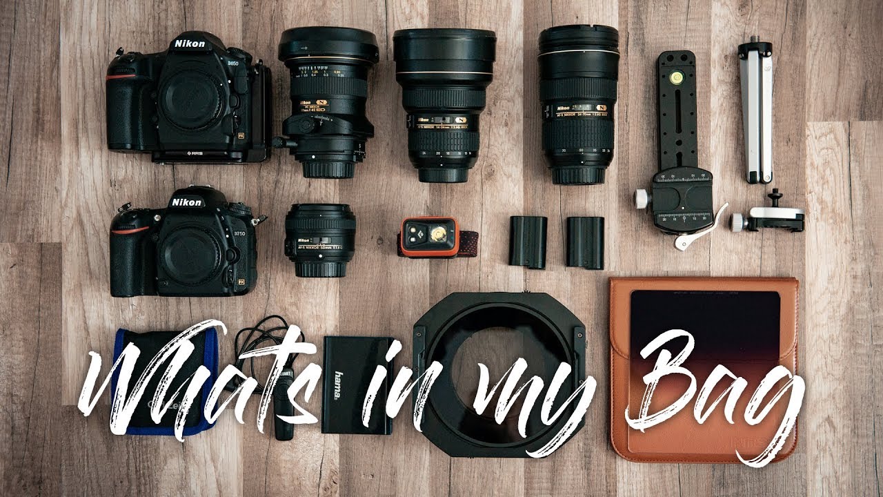 WHAT´S IN MY BAG? 2018 - Photography Equipment