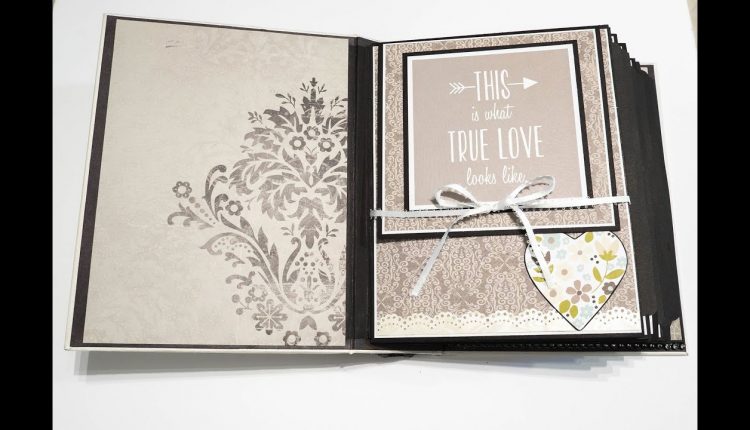 Elegant Wedding Scrapbook Album