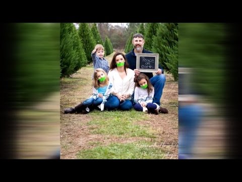 Photographer Defends Family Photo Showing Girls, Mom With Mouths Duct Taped