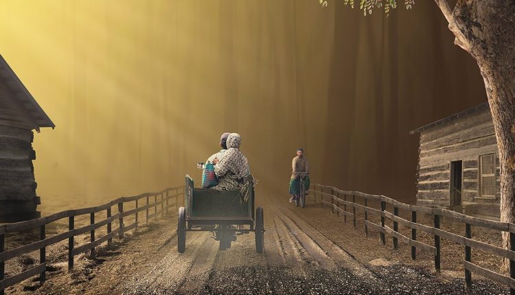 Village Streets - Photoshop Manipulation Tutorial | Dramatic Photo Art