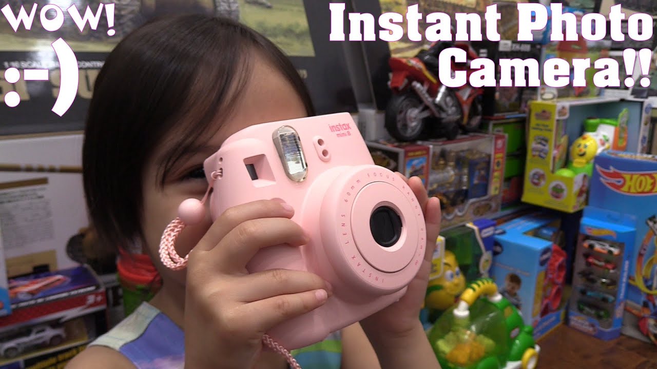 Kids' Instant Photo Camera! An Easy to Use Camera for Kids. Fujifilm Instax Mini 8 Unboxing