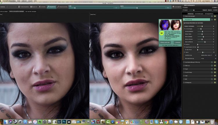 Beauty Retouche mit PortraitPro 17 - Studio Max