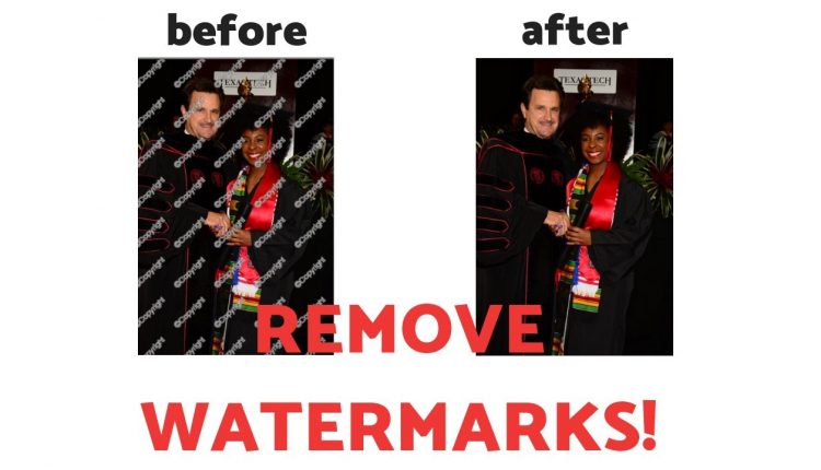 How To Remove Watermarks From Graduation & School Photos