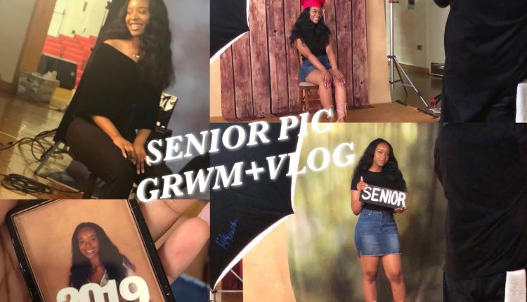 SENIOR PICTURE GRWM AND VLOG FOOTAGE