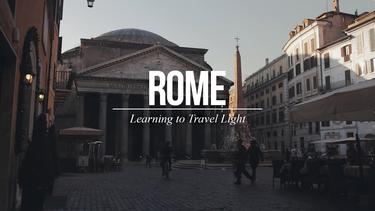 Street Photography and Video in Rome: Travelling Light