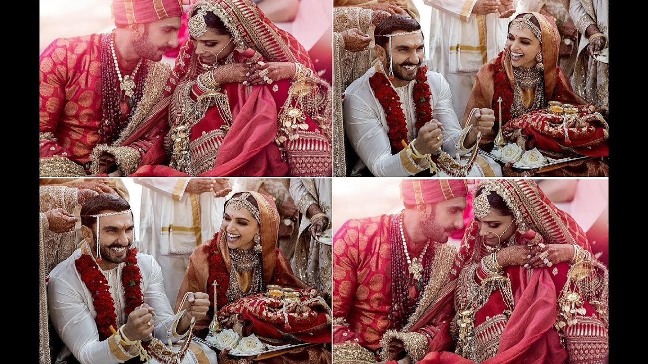 Deepika Padukone & Ranveer  Singh Wedding Pics Released Finally
