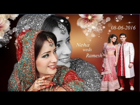 How to Design a Wedding Album Cover Page IN HINDI