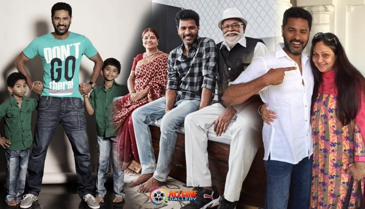 Prabhu Deva Family Photos - Actor Dancer Prabhu Deva Wife, Sons Images