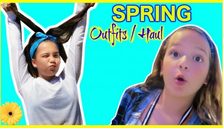 SHOPPING SPRING OUTFITS FOR SCHOOL PICTURE DAY/ TRY ON HAUL  👗🌼🏫 #140