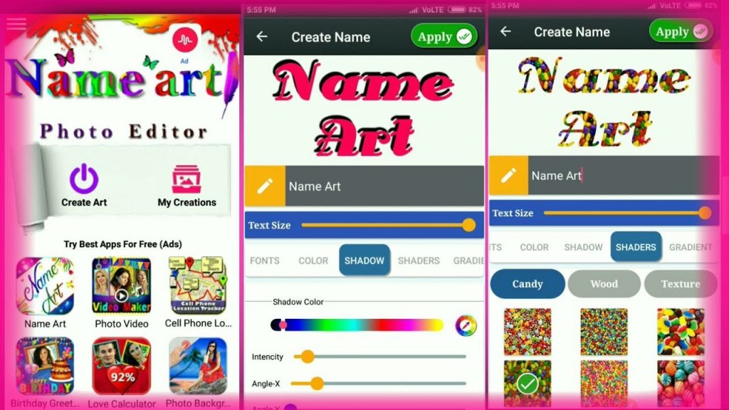 Name Art Photo Editor – DSLR Guru
