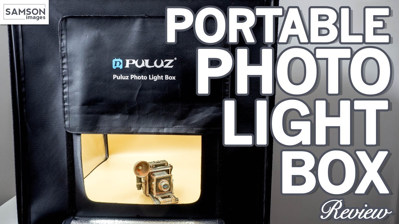 Folding Portable Photo Studio Light Box Review