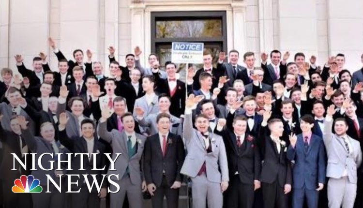 High School Students Appear To Give Nazi Salute In Photo | NBC Nightly News