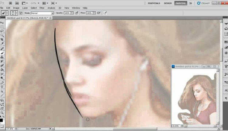 02. Tutorial de Dibujo Digital: Guias desde una Foto