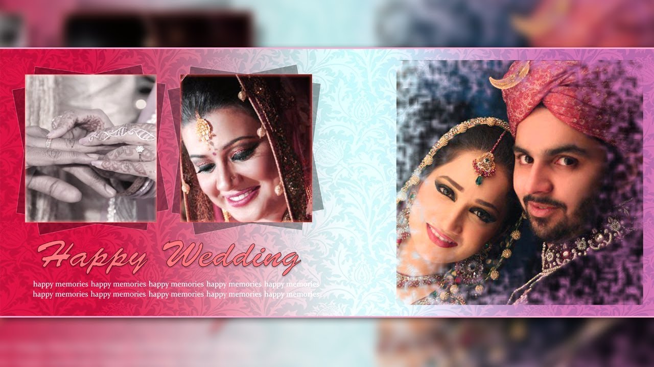 How To Make Wedding Album Design With Fantasy Effect in Photoshop CC