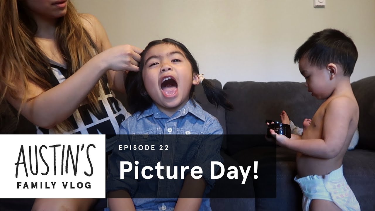 Austin's School Picture Day | Austin Vlog | HiHo Kids