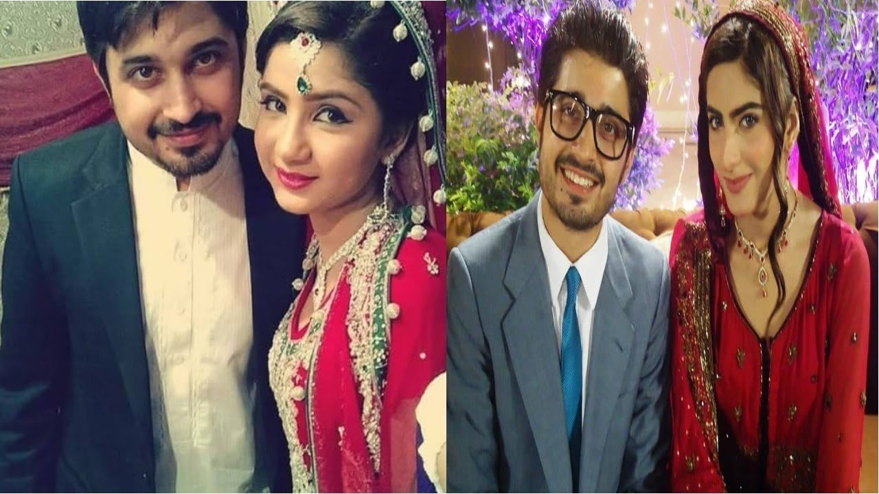 Babar Khan First And Second Wedding Pictures With Sana And Bisma .