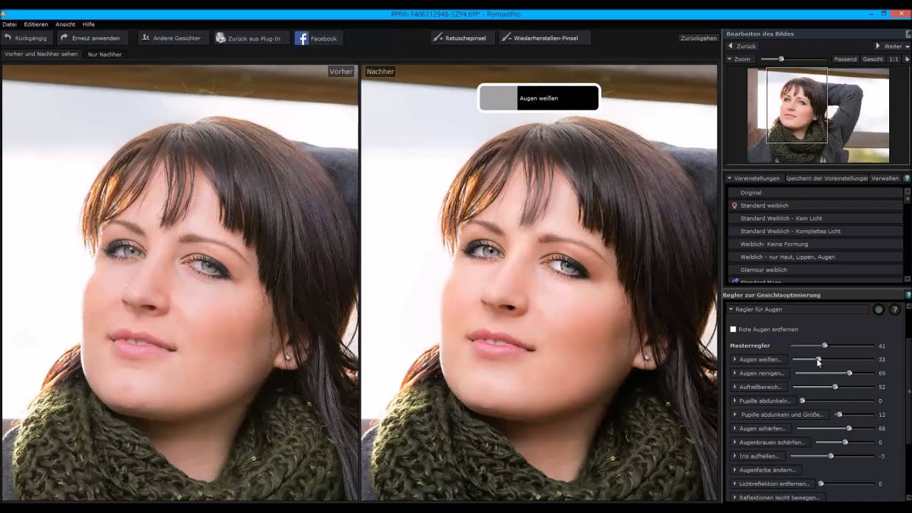Photoshop plugin empfehlung Portrait Pro