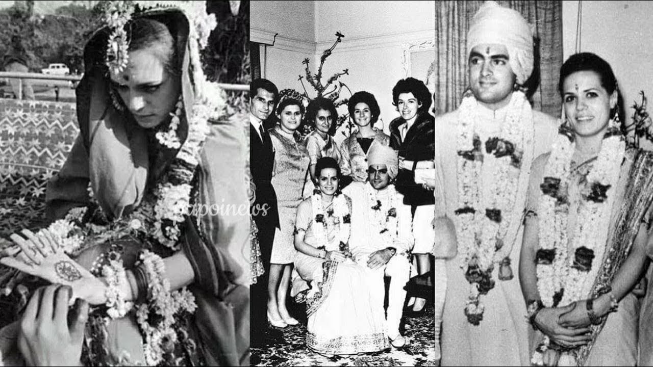Wedding Photos Of Rajiv Gandhi Sonia Gandhi Dslr Guru