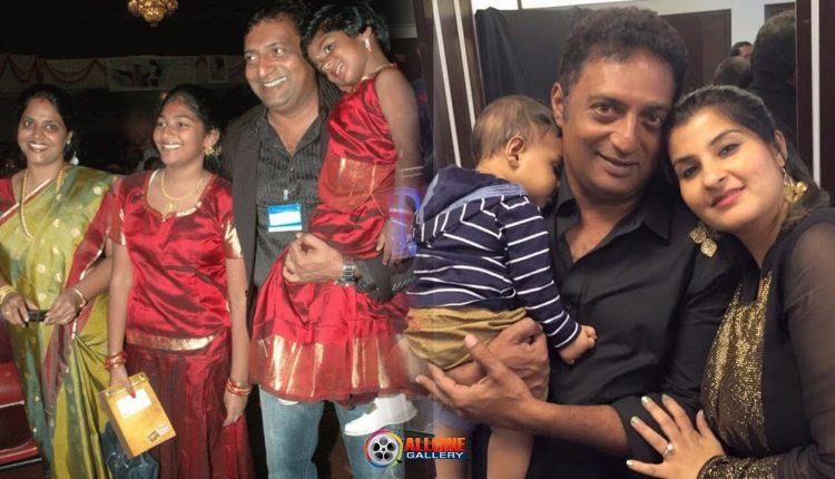 Actor Prakash Raj Family Photos with Wife, Daughters, Son Pics