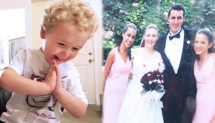 Toddler Reacts to Wedding Album