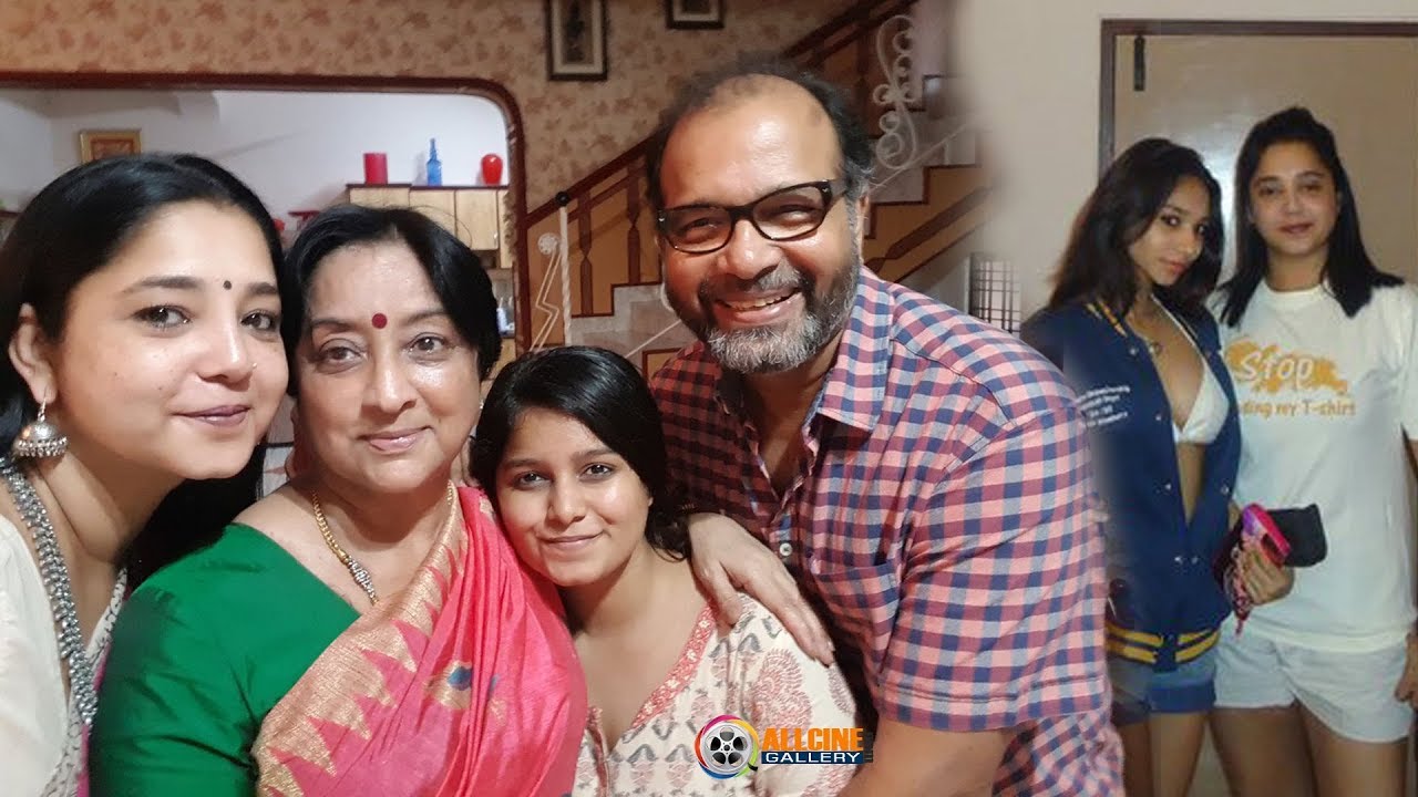 Actress Aishwarya Bhaskaran Family Photos with Husband, Daughter & Mother Lakshmi