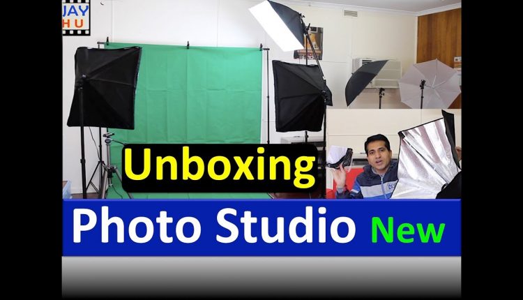 [Hindi] UNBOXING PHOTO STUDIO LIGHTS SCREENS