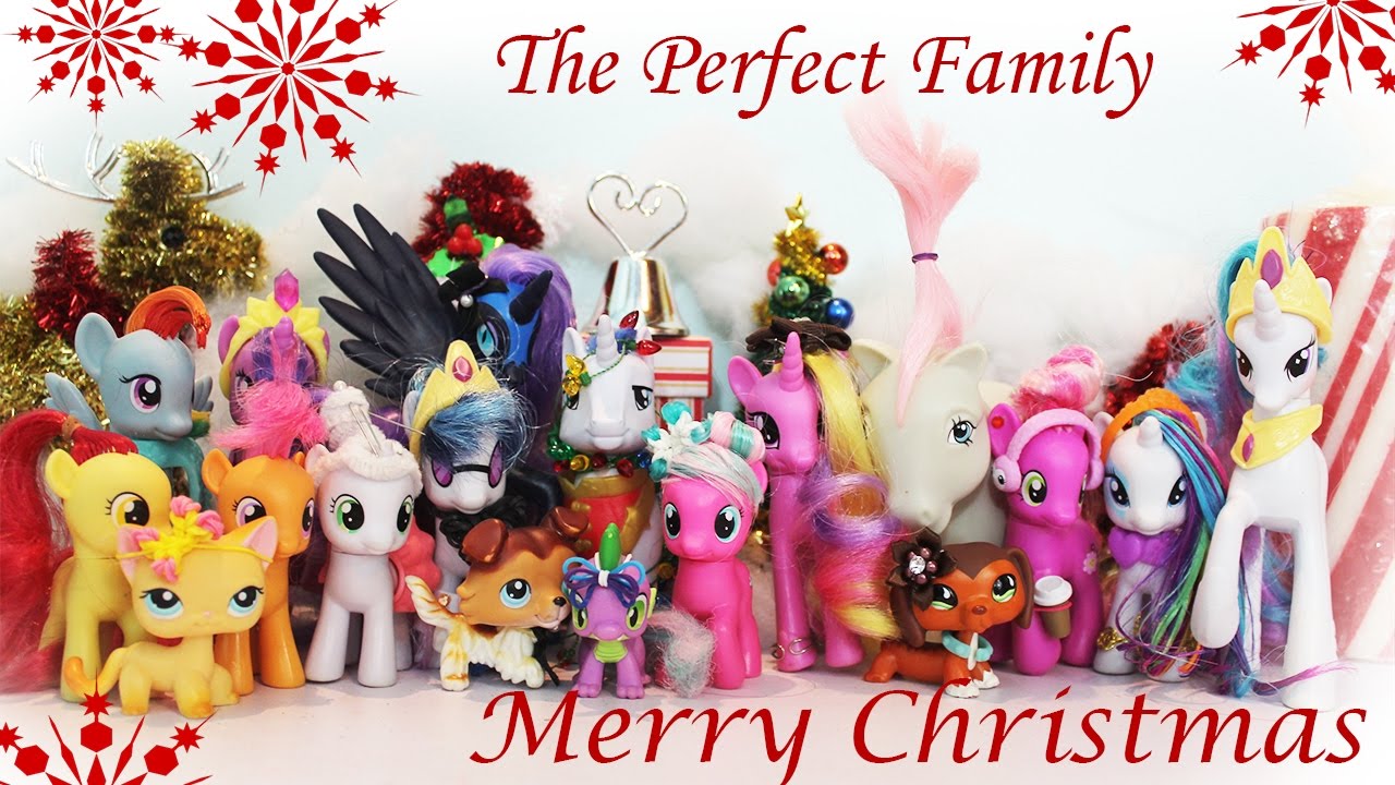 MLP The Perfect Family Season 4 Christmas Special Family Photo DSLR Guru
