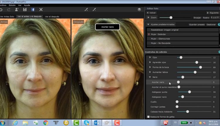 Como usar portrait pro