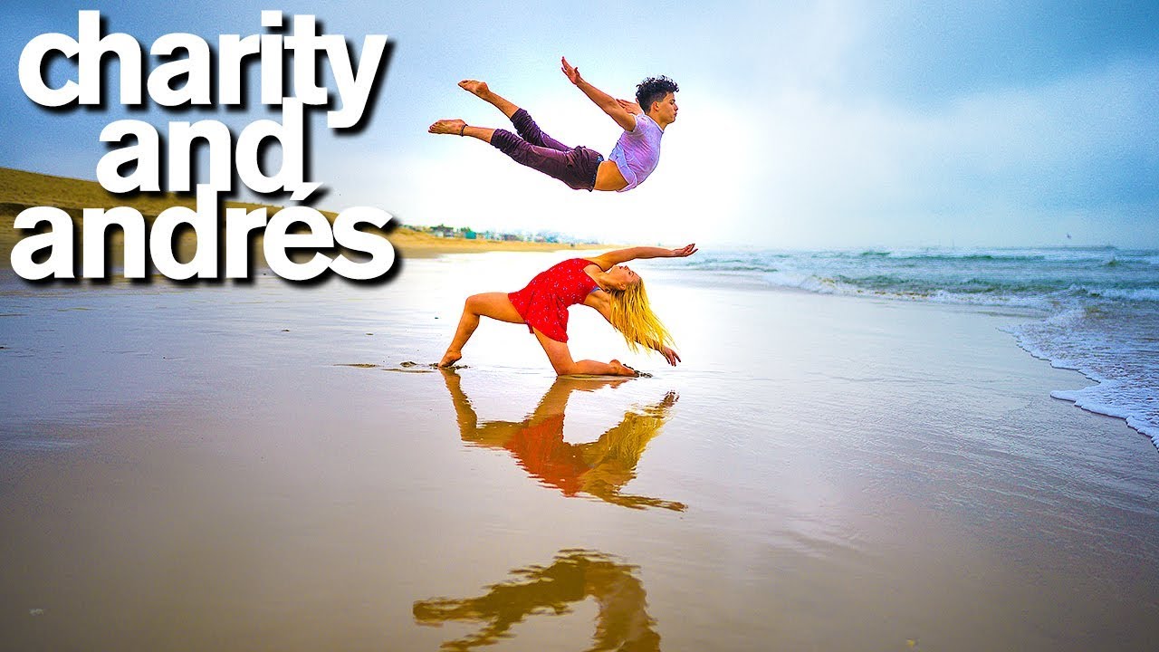 World of Dance Stars Get WET and DIRTY for 10 Minute Photo Challenge - Charity and Andres