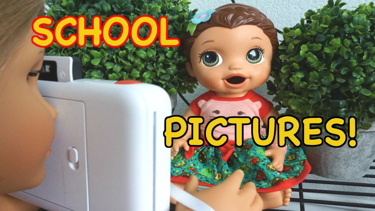 BABY ALIVE School Pictures For YearBook! Baby Alive School Series