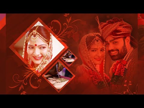 How to create wedding album cover & first page design hindi tutorial