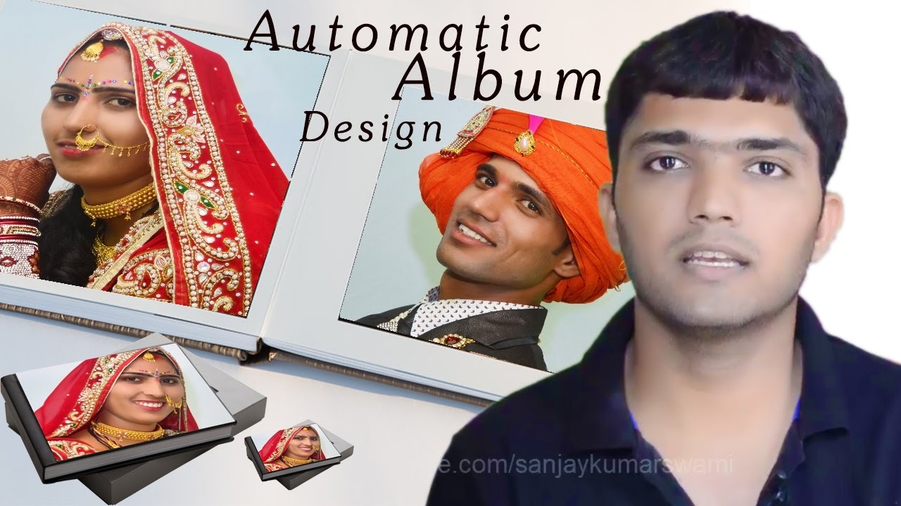 #16 Automatic Wedding Album Design in Photoshop and other Software