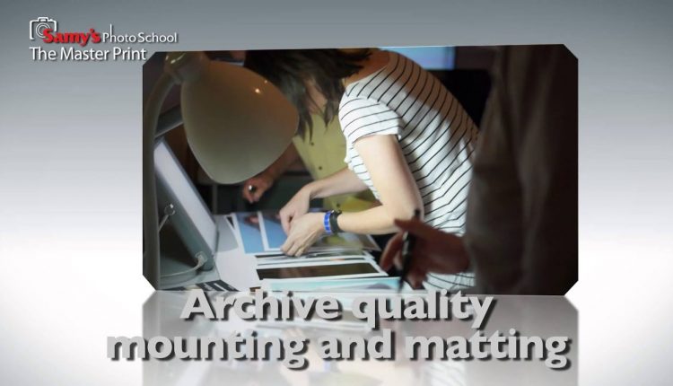 Master Print Class - Samy's Photo School