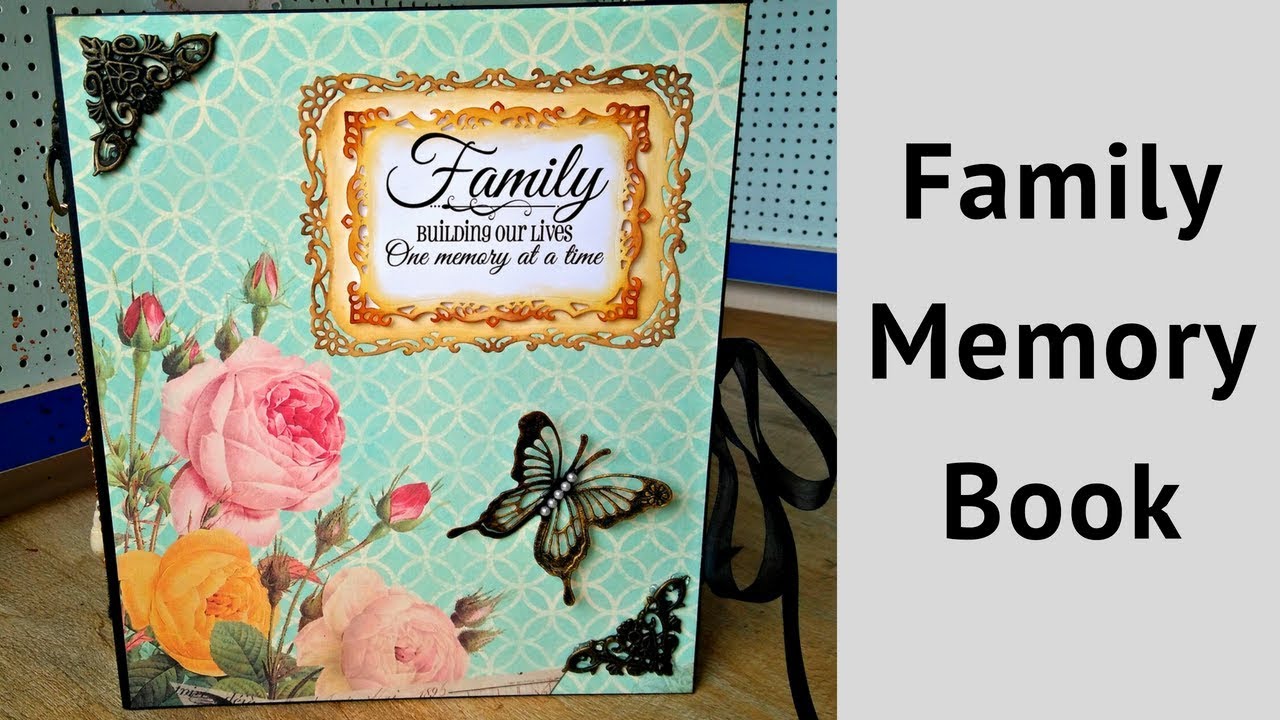 Family photo album scrapbook | Photo scrapbook ideas