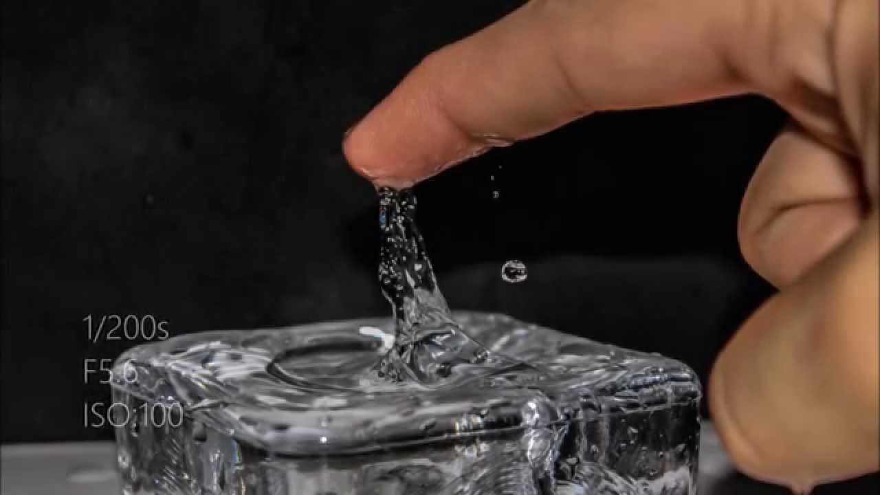 Canon 600d (T3i) High Speed/Slow motion Photography of Water // EF-S 50mm IS II