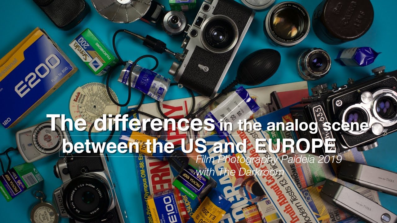 The differences between the film photography scene in the US and EUROPE