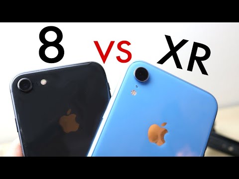 iPHONE XR Vs iPHONE 8 CAMERA TEST! (Photo Comparison)