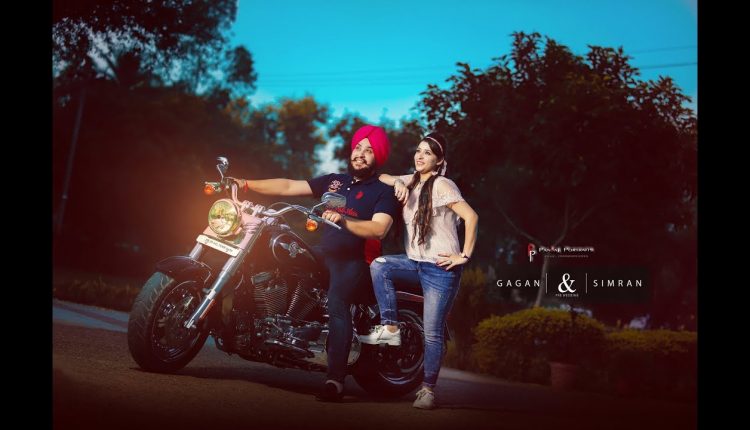 GAGAN & SIMRAN !  BEST  PRE WEDDING SHOOT ! PANKAJ PORTRAITS