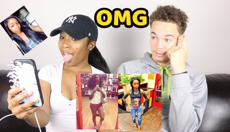 BOYFRIEND REACTS TO GIRLFRIENDS OLD HIGH SCHOOL PHOTOS!!!!