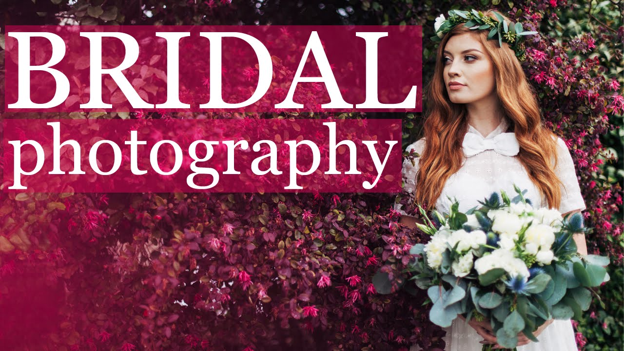 BRIDAL PORTRAIT STYLED SHOOT | northern california wedding photography tutorial