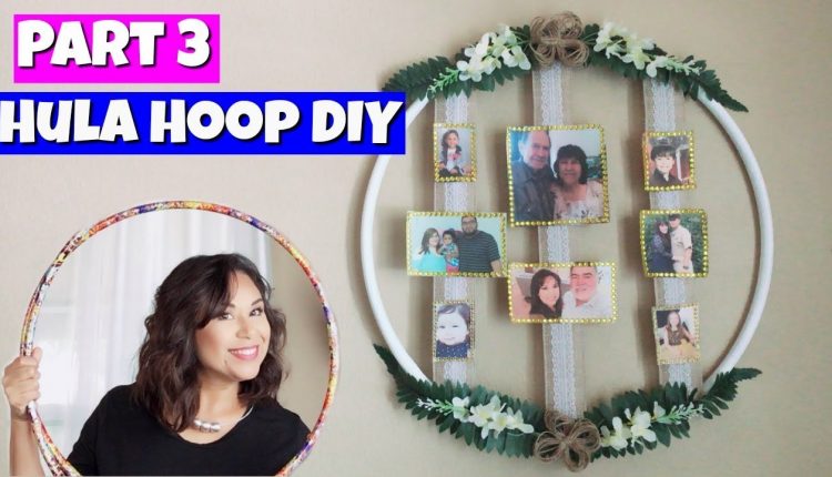 Dollar Tree Hula Hoop DIY Part 3 | Family Photo Display | Mini Family Tree Display