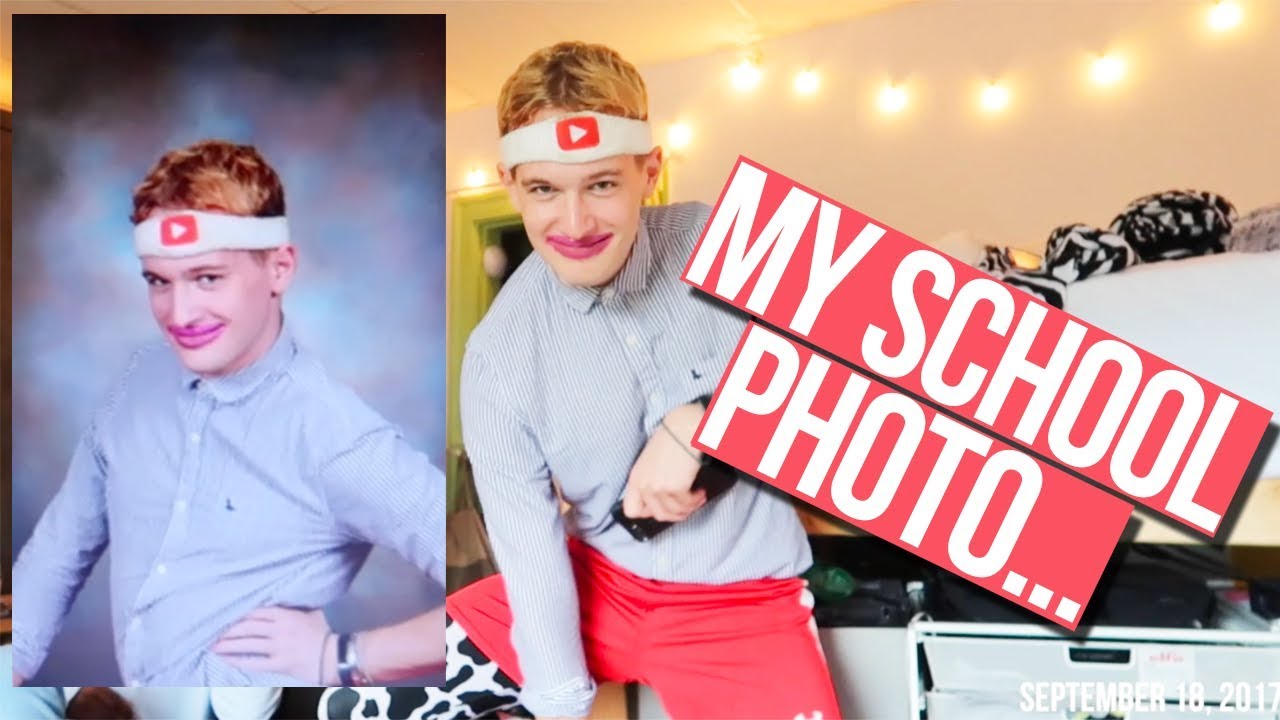 I Dressed Up As Miranda Sings for my School Photo... | Aaron Idelson Vlogs