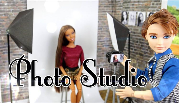 DIY - How to Make: Doll Photo Studio - Handmade - Doll - Crafts
