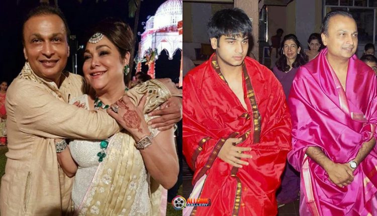 Anil Ambani Family Photos with Wife Tina Ambani, Son Anmol & Jai Anshul Pics